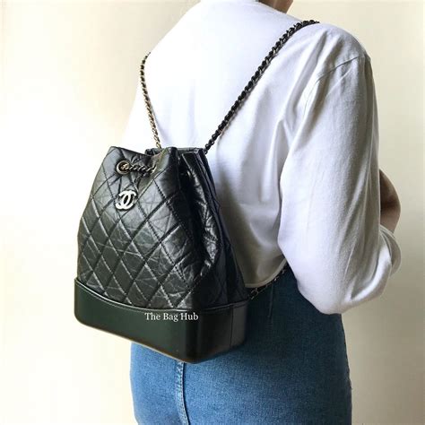 chanel gabrielle backpack small vs large|chanel gabrielle small hobo bag.